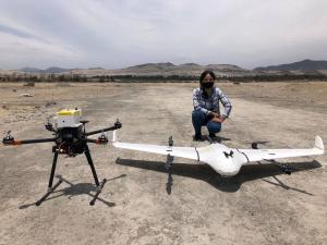 Paola Casabona, drones-hangar engineer at qAIRa.